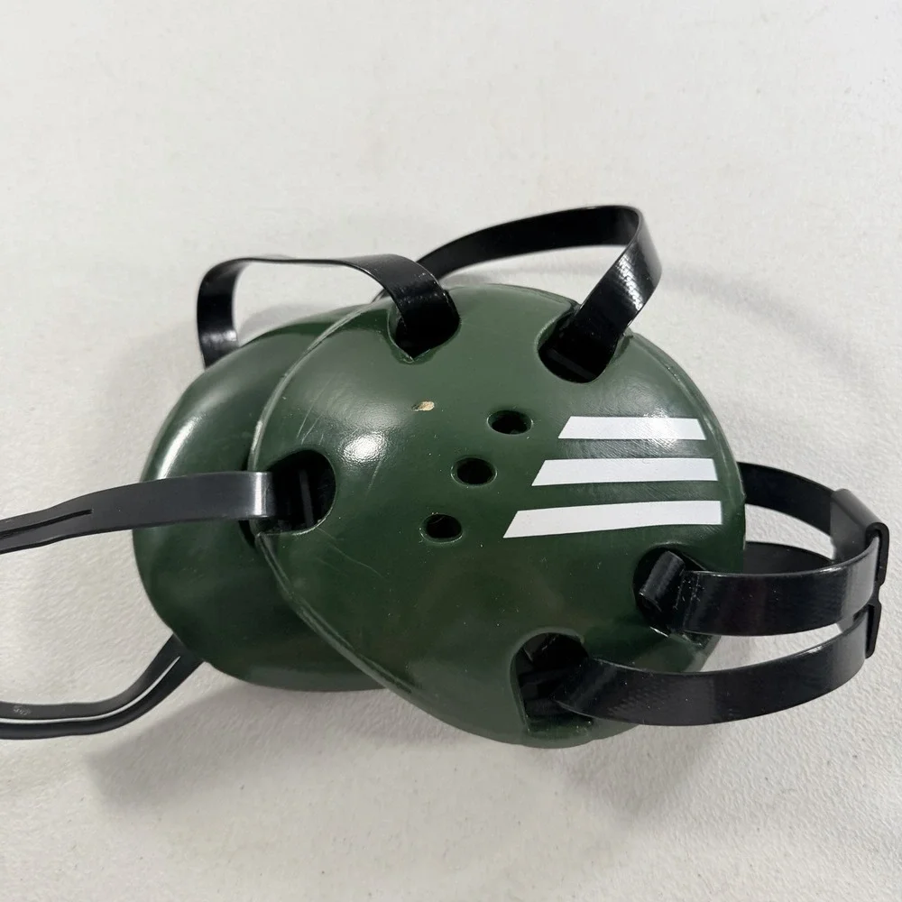 Adidas‎ Response Wrestling Ear Guard Headgear Green Adult Gear No Chin Strap Cup